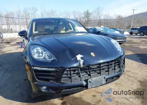 2016 Porsche Macan S from USA, damaged, VIN WP1AB2A50GLB55224